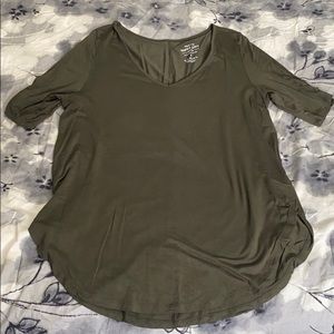 Torrid size 2 curved hem tunic